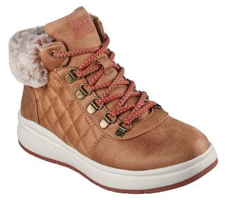 Skechers Womens Skechers Bobs Skipper Wave-Grand Leap -CSNT Boots Brown GBNC1219