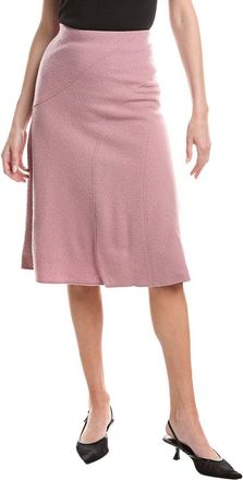 HUGO BOSS Vicena Wool Midi Skirt