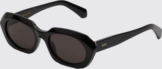 Retro Superfuture Occhiali da sole Epoca rettangolari in acetato nero