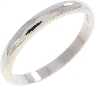 Cartier Silver Platinum 950 Wedding Ring (Pre-Owned)