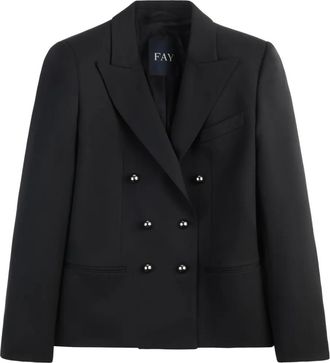 Fay Blazer doppiopetto - Nero
