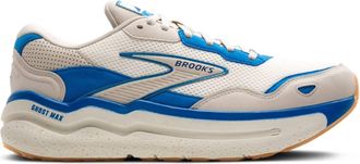 Brooks Mens Ghost Max Se Running Shoes In Silver Lining/blue/surf The Web