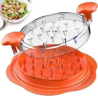 OEM Picadora De Pechuga De Pollo Grande Con Cepillo Y Tenedor Picadora De Carne Visible Con Tira Antideslizante, Mango Ergon&oacute;mico, Libre De Bpa, Apta Para