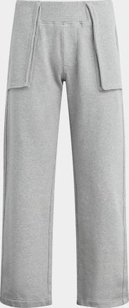 Hudson Men & apos;s Straight-Leg Oversized Pocket Sweatpants