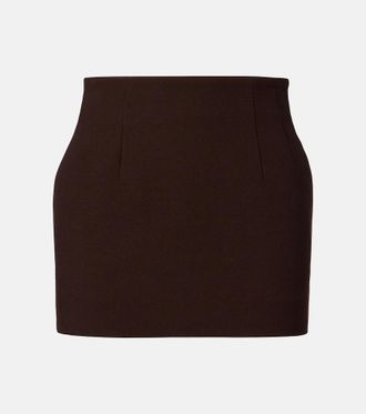 Wardrobe.NYC Virgin wool miniskirt