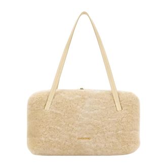 Jil Sander Goji Pillow Shoulder Bag - female - Jil Sander - Shoulder Bags - Beige - ONE SIZE - Bags