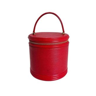 Louis Vuitton Pre-owned Bucket Bags, female, Red, Size: ONE SIZE Pre-owned Bucket Bag