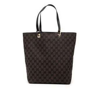 Gucci Tweedehands Gg Canvas Schoudertas