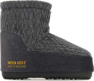 Moon Boot Dark Grey Icon Low Ankle Boots
