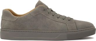 Kazar Grijze su&egrave;de sneakers met veters - Heren - Sneakers - Grijs - 41 EU - Su&egrave;de - Schoenen