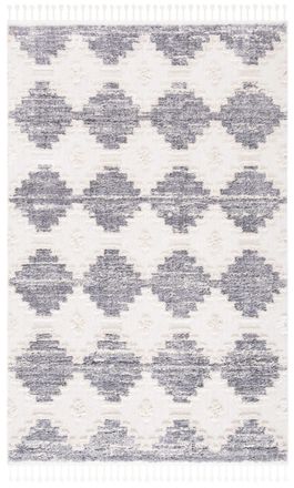 Safavieh Alfombra poli&eacute;ster neutrale/multicolore 122 x 183 cm