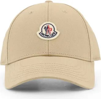 Moncler Caps, female, Beige, Size: ONE SIZE Baseball Cap