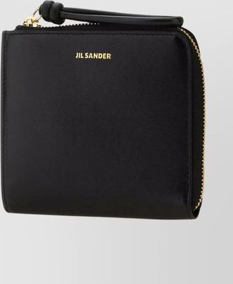 Jil Sander leather card holder