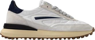 D.A.T.E. Athleta Nylon - Heren - Sneakers - Wit - 40 EU - Nylon - Schoenen