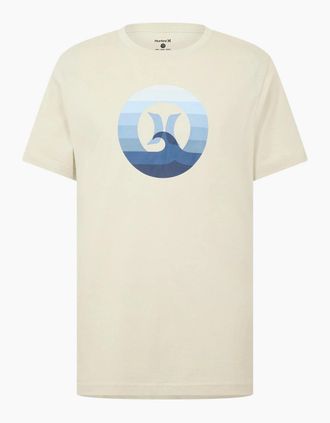 Hurley Hurley Mens Srf Sprt Ss T Sn99 - Cream - Size: 36