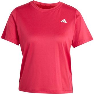 adidas Workout Essentials Crew Neck T-Shirt Funktionsshirt f&uuml;r Damen | rot/rosa