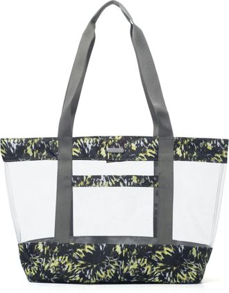 Baggallini Carry Away Clear Tote Bag with Removable Pouch