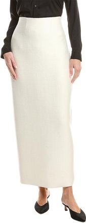 Adam Lippes Perry Wool & Silk-Blend Skirt