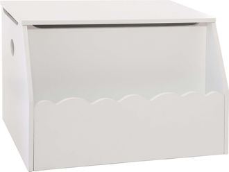 Atmosphera Atmosphera - Caja De Juguetes Y Biblioteca Infantil. - Blanco