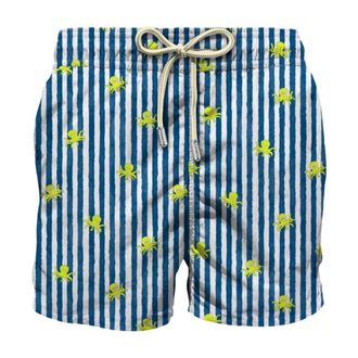 MC2 Saint Barth Beachwear, male, Multicolor, Size: 2XL Lighting Micro Swim Shorts