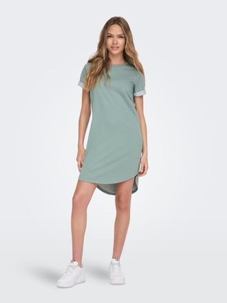 Jacqueline de Yong Jerseykleid JDY JDYIVY S/S DRESS JRS NOOS, Damen, Gr. XL, N-Gr, gr&uuml;n (chinois gr&uuml;n), Jersey, Obermaterial: 62% Baumwolle, 38% Polyester, unifarben, re