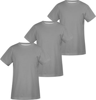 Generic Mens Cotton T-Shirts Multipack 2/3/5/6/12 Pack - Soft Round Neck Short Sleeve Tees, Breathable Casual Shirts, Assorted Colors-3