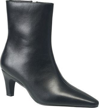 French Connection Womens Alex Kitten Heel Boot