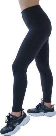 Generic High Waist Womens Leggings - 4 Way Stretch Yoga Pants Workout Leggings - Ankle Length Jeggings for Women(L-XL, Black)
