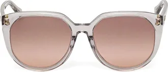 Chloé Occhiali da sole tondi - Bianco