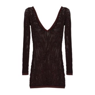 Bond-Eye Beachwear, female, Brown, Size: XS/S Rowan Long Sleeve Mini Dress