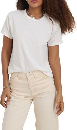 Alex Mill Garcon Linen Blend T-Shirt in White at Nordstrom, Size X-Large