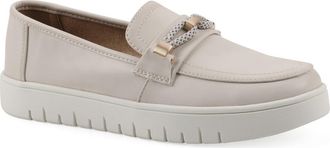 White Mountain Naathan Loafer Sneaker in Eggshell/Burnish/Smooth at Nordstrom Rack, Size 6.5