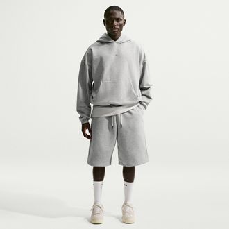 Nike Mens Standard Issue Therma-FIT 14 Fleece Basketball Shorts in Grey | IO9188-063