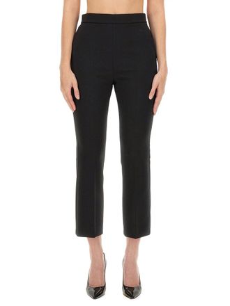 Max Mara Womens Trousers Parade Black Polyester