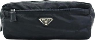 Prada Pre-owned Nylon Heuptas - unisex - Vintage Heuptassen - Zwart - ONE Size - Nylon - Vintage
