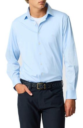 Rodd & Gunn Ascot Park Button-Up Shirt in Sky at Nordstrom, Size Xxx-Large