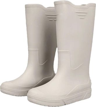 Generic Mens Anti-Slip High-Tube Rain Boots Mid-Tube Warm Drawstring Rain Boots Waterproof Kitchen Rubber