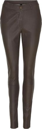 BTF-CPH Donkergrijze Stretchbroek met Zakken - Dames - Leggings - Grijs - S - Broeken