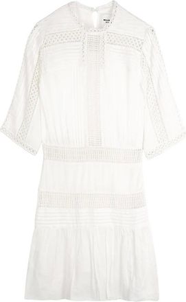 Isabel Marant Kleedjes, Dames, Wit, S, Linnen, Paige Jurk