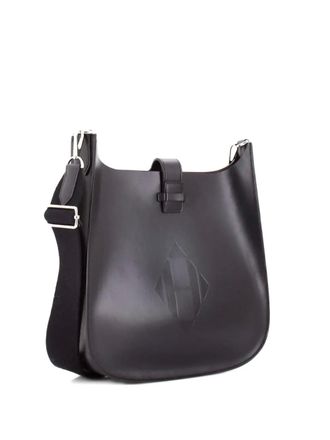 Herm&egrave;s Evelyne Sellier Bag Vache Hunter 29 crossbody bag - women - Calf Leather - One Size - Black
