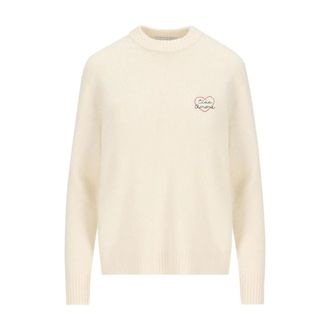 Giada Benincasa Cream Striped Boxy Jumper