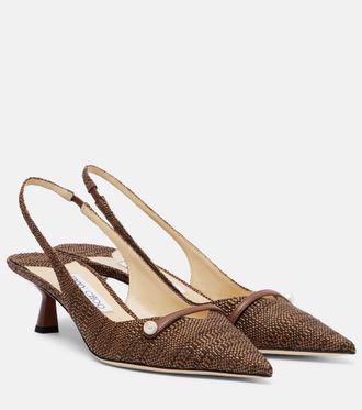 Jimmy Choo London Amita slingback pumps