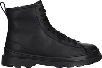 Camper Brutus+ - Heren - Veterlaarzen - Zwart - 44 EU - Leer - Schoenen