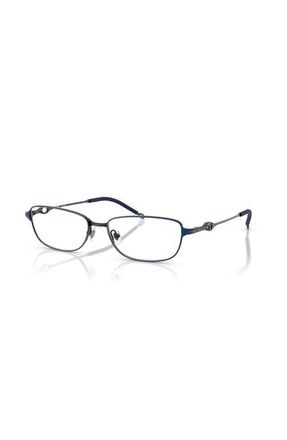 Diesel 54mm Rectangle optical glasses in Blue at Nordstrom