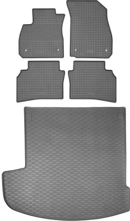 OEM Opel Insignia B Kombi Desde 07.2017 Set - Alfombrillas De Goma Para Coche + Alfombrilla Para Maletero