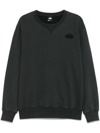 The North Face Black Long Sleeves Logo Sweatshirt