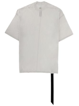 Rick Owens White Solid Crew Neck T-Shirt