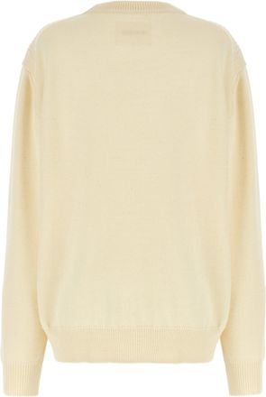 Jil Sander Mens White Wool Cardigan Clothing