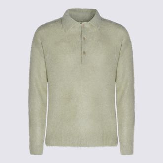 Auralee Sweaters Light Khaki-Uomo