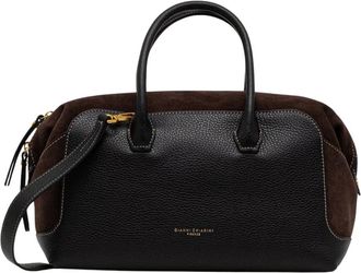 Gianni Chiarini Gemma Bowling Bag - Dames - Handtassen - Bruin - ONE Size - Leer - Tassen